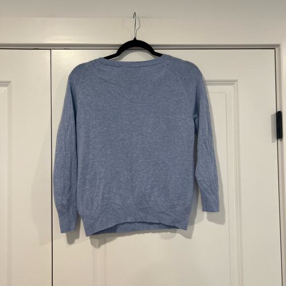 Everlane Women's Crewneck Sweater‎ Light Baby Blue Size XXS - Picture 5 of 8
